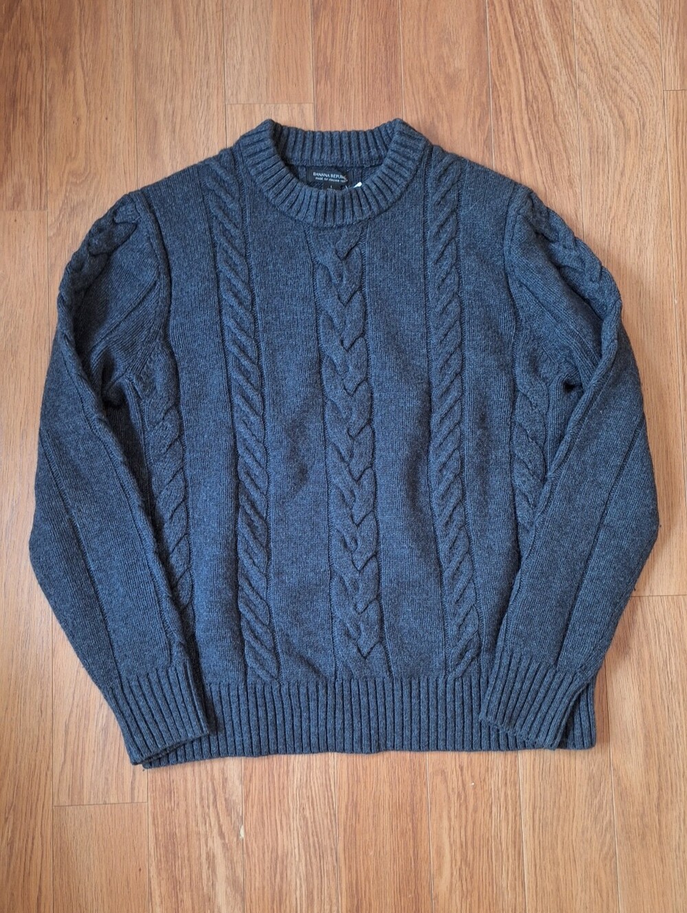 Banana Republic Cable Knit Crewneck Sweater